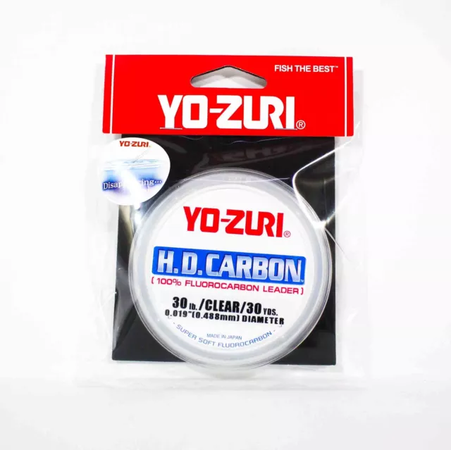 Yo Zuri Duel H.D Carbon Fluorocarbon 30 yds 30 lb R891-CL (0917)