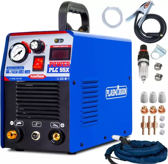 CUT50 Plasma Cutter Machine CUT55 DC Inverter DIGITAL Cutting & Accessories 230V