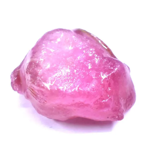 24.60 Ct Untreated Facet Red Ruby Burmese Rare 100% Natural Rough Certified