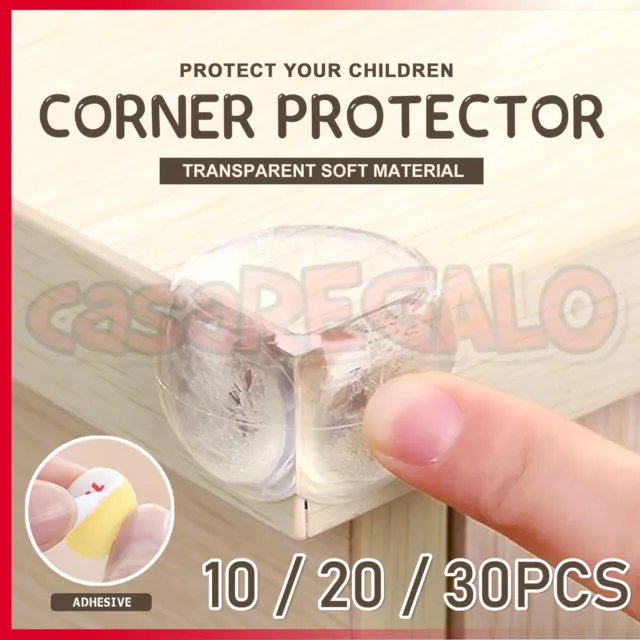 Desk Edge Soft Protectors Table Corner Cushion Baby Child Safety Guard Clear 3M