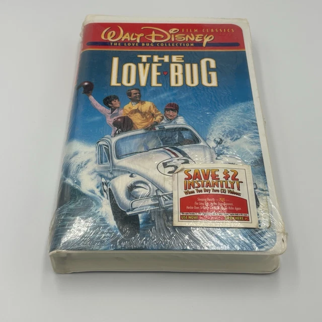 THE LOVE BUG VHS, Clam Shell The Love Bug Collection NEW SEALED VINTAGE ...