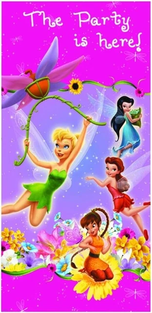 Tinkerbell Spring Time Square DISNEY FAIRIES TINKERBELL Springtime Party Supplies and Tableware £4.00 ...