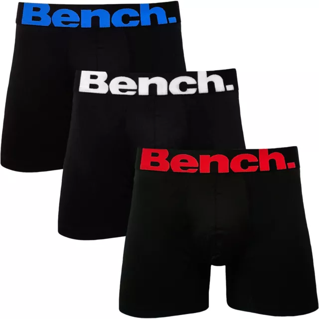 BENCH - MENS Essential Underwear 'DIEGO' 7 Pack Boxers Trunks
