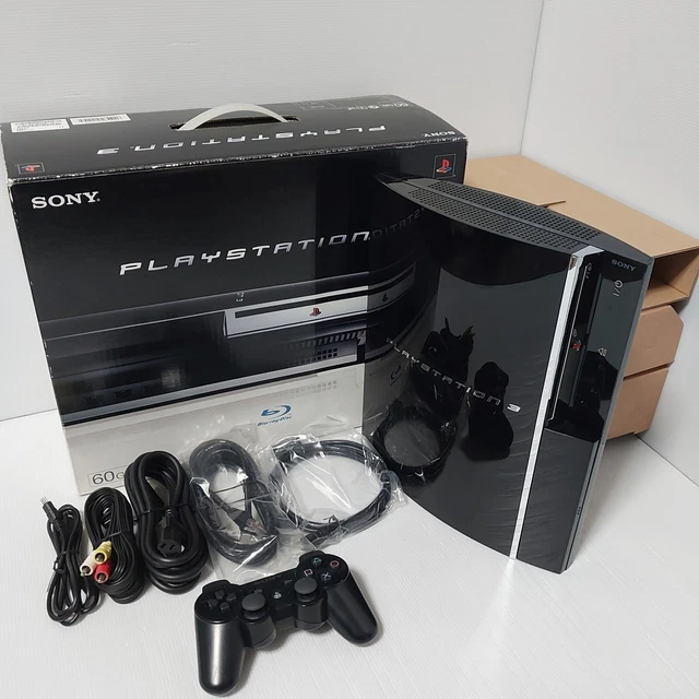 SONY PLAYSTATION3 PS3 FAT 60GB BACKWARDS COMPATIBLE CECHA00