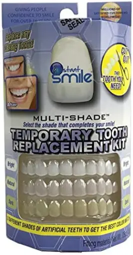 Kit de reparación dental temporal patentado multisombra instantánea reemplazar uno desaparecido