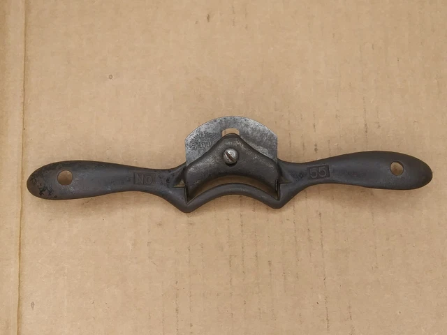 IV607 STANLEY No. 55 Hollow Faced Spoke Shave