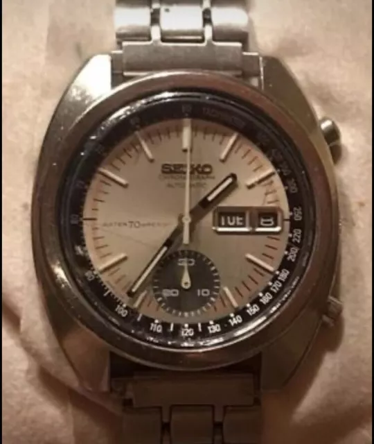 vintage orologio uomo Cronografo Automatico Seiko 6139 Bruce Lee
