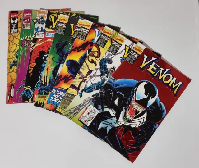 Lot De 9 BD Comics Venom De 1995