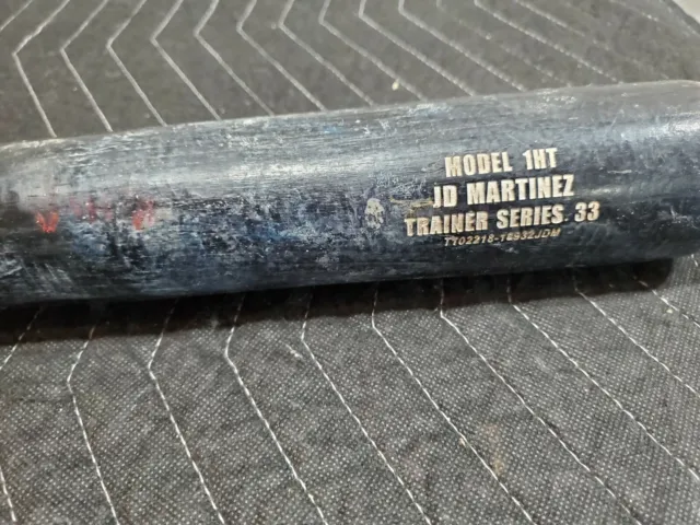 J.D. Martinez Red Sox 33" Training Bat Trinity awesome 'game' used