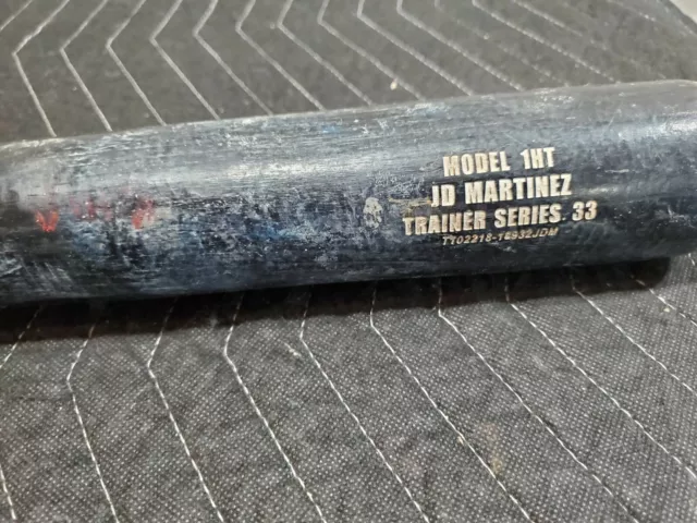 J.D. Martinez Red Sox 33" Training Bat Trinity awesome 'game' used J.D. Martinez Red Sox 33" Training Bat Trinity awesome 'game' used