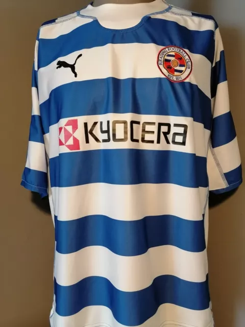 ⚽Reading⚽ FC Trikot XL Saison 2006 KYOCERA England 🏴󠁧󠁢󠁥󠁮󠁧󠁿 Jersey