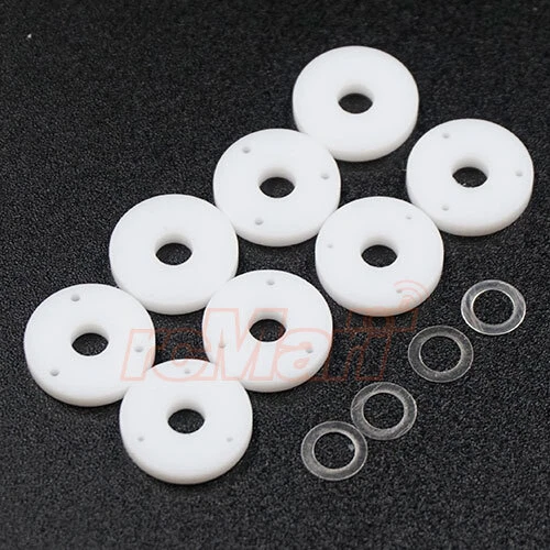 Overdose PTFE Shock Pistons Set For 1/10 Vacula Divall Tamiya TRF Damper#OD1242a