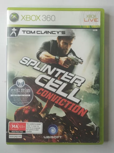 5 FACTORY SEALED Xbox 360 Games (Prey, Splinter Cell: Conviction.. &  More)