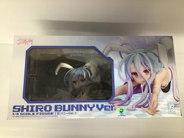 No Game No Life white Bunny Ver. 1/4 Scale Painted PVC Figure