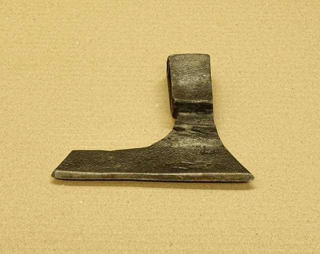 Post Medieval 18th Century Germanic Hand Forged Wrought Iron Bearded Axe Head