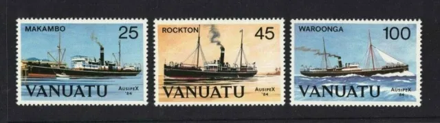 Vanuatu 1984 - Ausipex '84 - Set of 3 - MNH