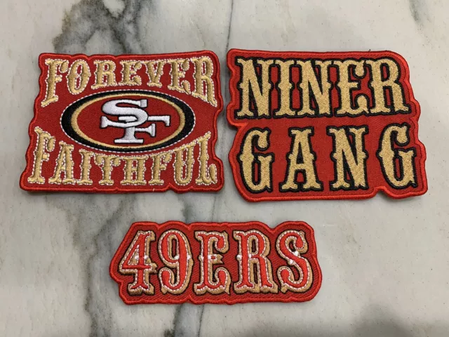 SAN FRANCISCO 49ERS Logo~Embroidered Iron On Patch~Free Shipping from CA  Jimmy G $11.88 - PicClick