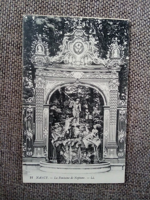Cpa Nancy The Fountain Of Neptune
