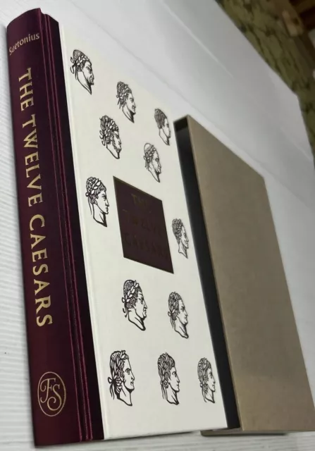 The Twelve Caesars by Gaius Suetonius, Folio Society 18th, 2018 (HB)TR6