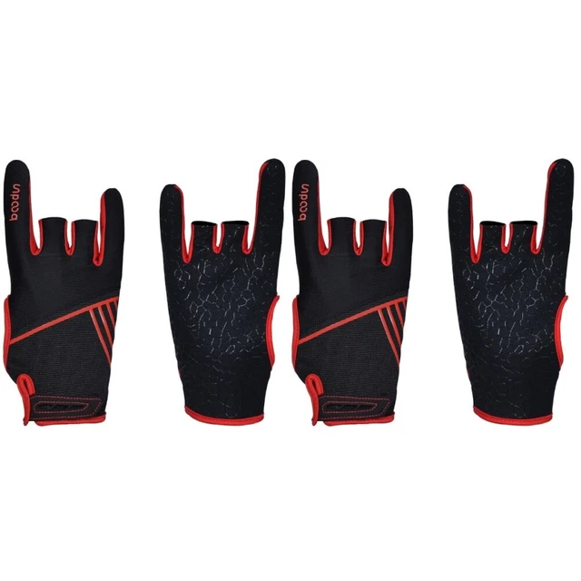 2 Pairs Bowling Gloves Right Hand Sports Miss Man Major Comfortable