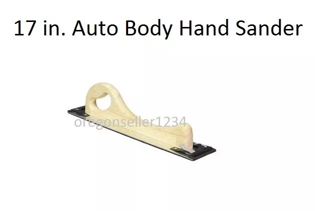 (Usa Seller) Hand Long Board File Sander Tool For Auto Body Sanding Sale !!!!!!