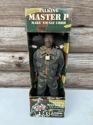 NO LIMIT TOYS - Master P Talking Hip Hop Figure Make 'Em Say Uhhh ...