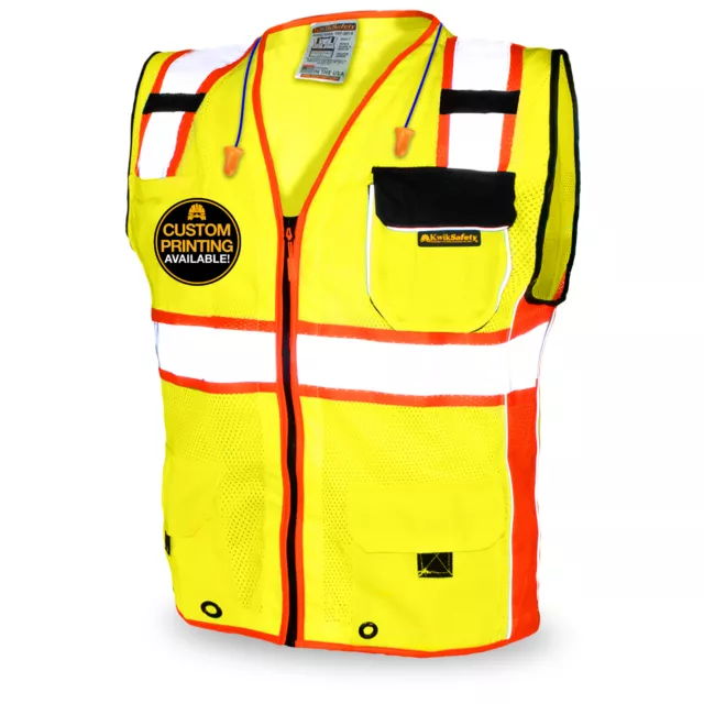 KwikSafety SUPREME Class 2 ANSI OSHA Safety Vest