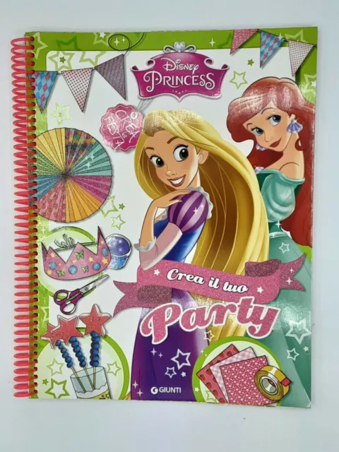 Livre Gioco Disney Princesses Créez votre fête Giunti