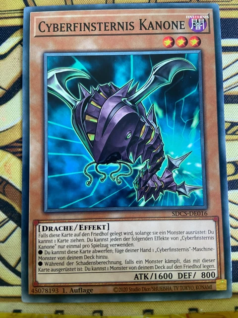 Yu-Gi-Oh! Karte „Cyber Eternal“ – SDCS-EN022 – Common – 1. Auflage | Aus Structure Deck: Cyber Strike