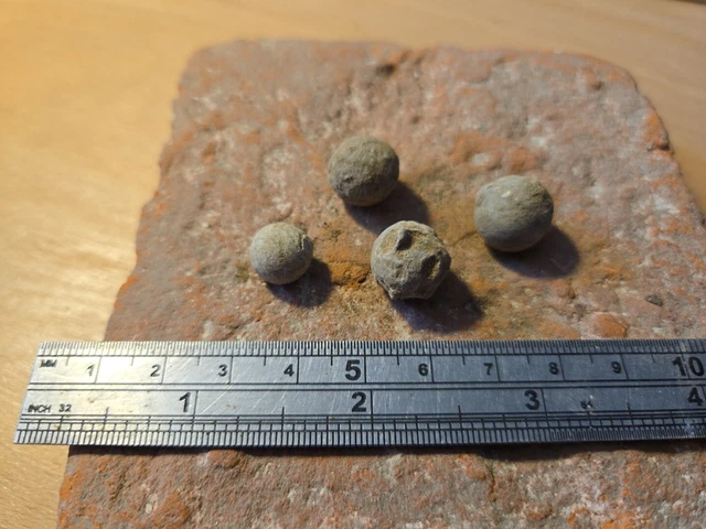 ENGLISH CIVIL WAR Lead Musket/pistol Ball Shot. Please Read Description ...