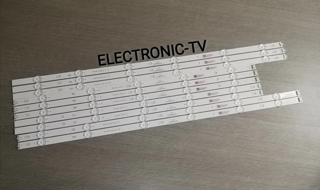 Kit 12 Barre LED Per TV LG 65" Modelli UJ633TTC UJ634TTD UJ634V UJ634VTD