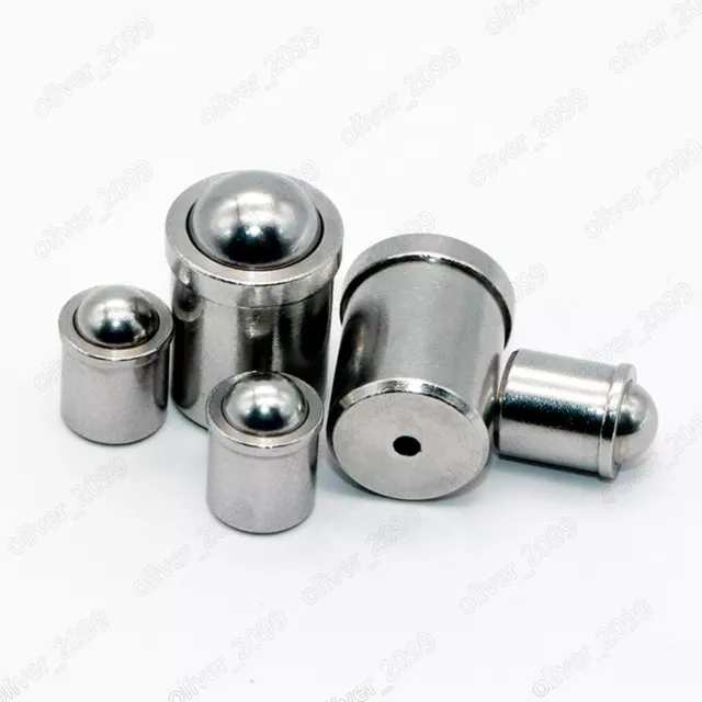 304 Perla di localizzazione testa a sfera molla in acciaio inox senza filo M3-M12