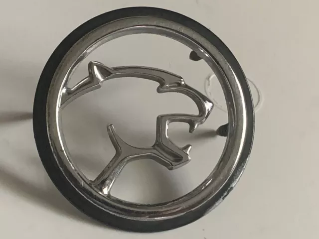 Mercury Cougar Cat Emblem Badge  Pillar Chrome 87 88