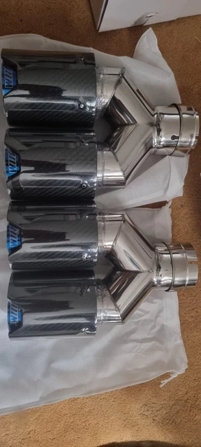 Puntali Di Scarico In Fibra Di Carbonio Universale - Foto 6