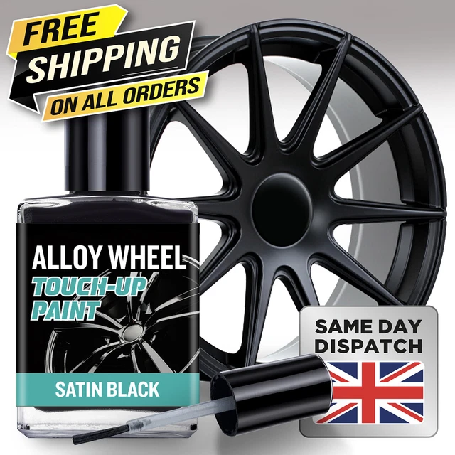 Tailored Paint Alloy Wheel Black Car Touch Up Paint Painted and Powder Tailored Paint Alloy Wheel Black Car Touch Up Paint Painted and Powder
