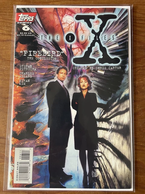 TOPPS The X-Files Comic # 6 “Firebird” The Conclusion 1995 Bagged/Boarded