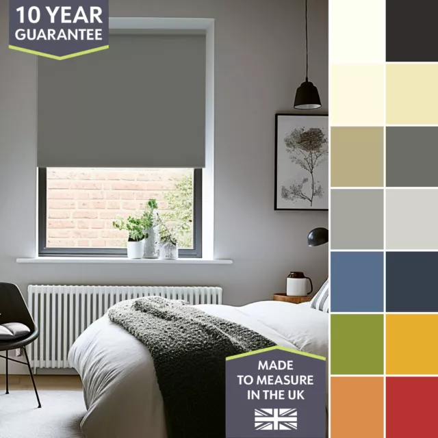 Blackout Roller Blinds - Quality Made To Measure Thermal Blackout Roller Blinds