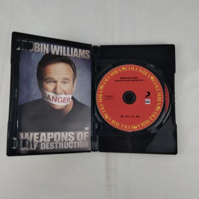 Robin williams weapons of self destruction ntsc dvd region free stand