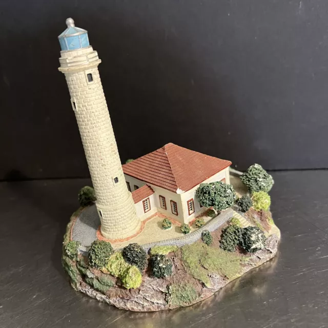 Danbury Mint Lighthouse Figure Calaburras Malaga Spain 1994 Vintage Historical