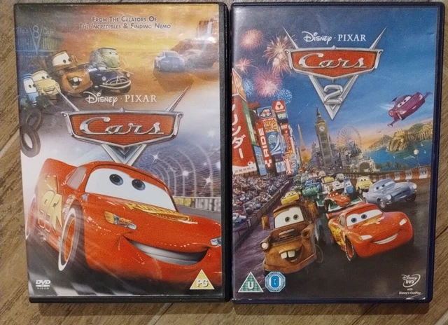 DISNEY PIXAR CARS 2-Film Bundle DVD Cars & Cars 2 £3.84 - PicClick UK