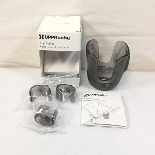 Portavasos portátil negro UPPAbaby para Vista V2 Cruz V2 y Minu 2015+