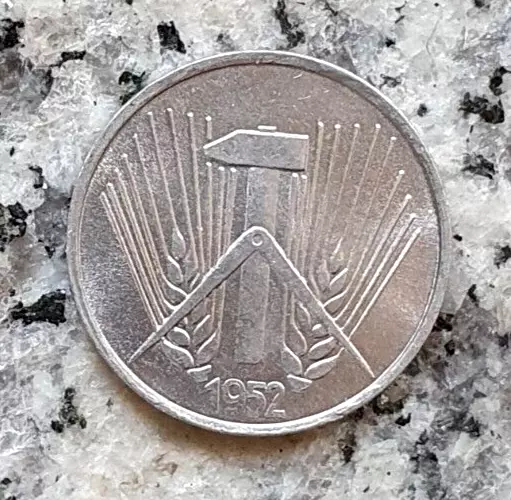 Deutschland/DDR 1 Pfennig 1952 A Kursmünze Alu - Top Erhaltung !