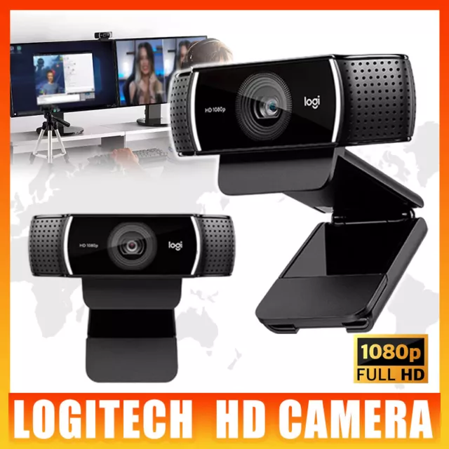 Logitech C922 Stream Webcam 1080 P Camera For HD Video Streaming & Recording AU