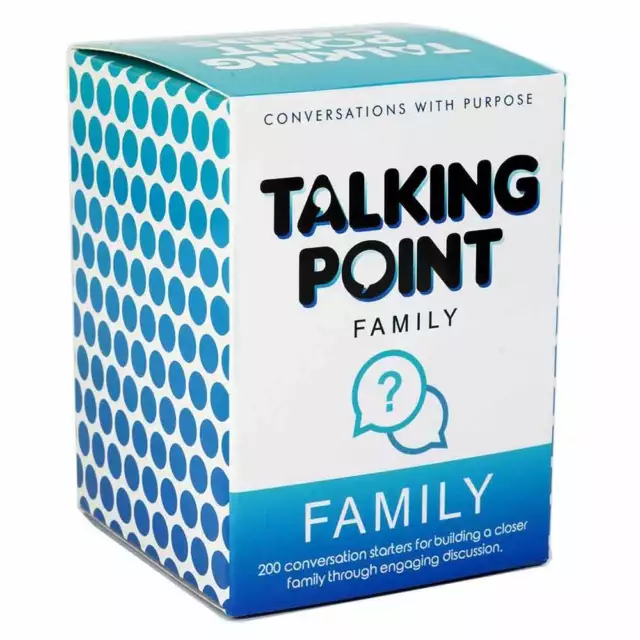 200 Family Conversation Starters Great Relationships Fun Questions Card Game AU