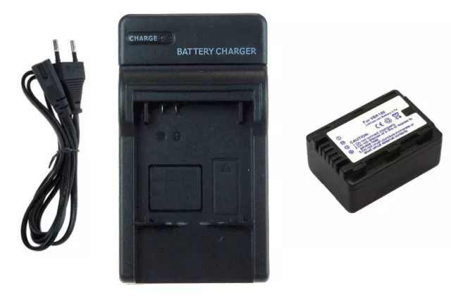 SET Chargeur+Batterie VW-VBK180 pour Panasonic HC-V500M, V700, V700M