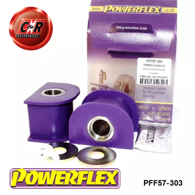 Powerflex Road Serie Querlenker Vorne RR Buchsen For Porsche 968 92-1995