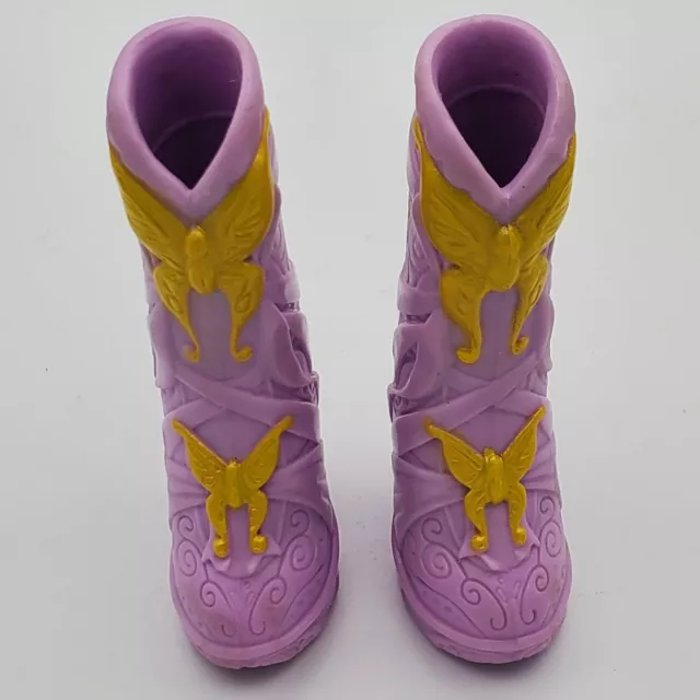 MY LITTLE PONY Equestria Girls Doll Boots Shoes Purple Butterfly ...