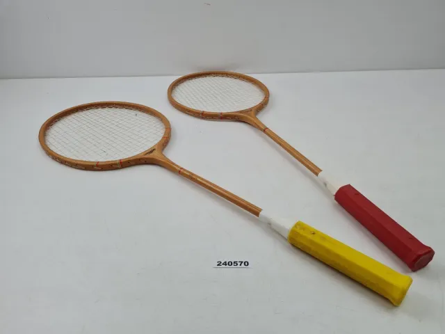 2x Tennisschläger DDR Germina Duett camp #240570