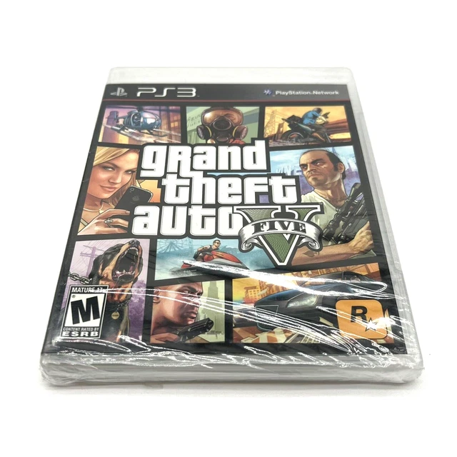 PLAYSTATION 3 PS3 Grand Theft Auto V GTA V (GTA 5) Brand New