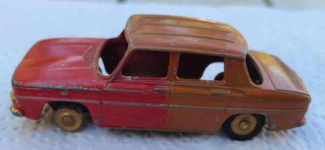 Dinky Toys Junior Renault 8 Rouge D'origine, échelle 1/43, Référence 103, Fabrication Française 1962
